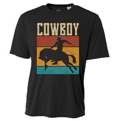 funny Western Outfits Nashville Country Rodeo Cow Cooling Performance Crew T-Shirt