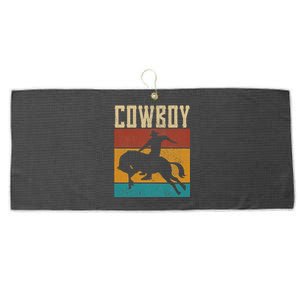 funny Western Outfits Nashville Country Rodeo Cow Large Microfiber Waffle Golf Towel