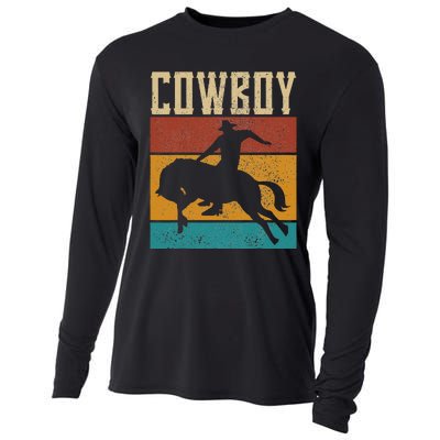 funny Western Outfits Nashville Country Rodeo Cow Cooling Performance Long Sleeve Crew