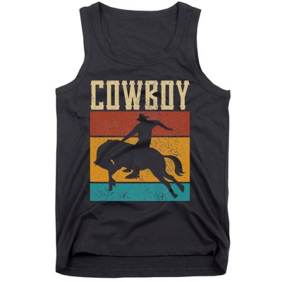 funny Western Outfits Nashville Country Rodeo Cow Tank Top