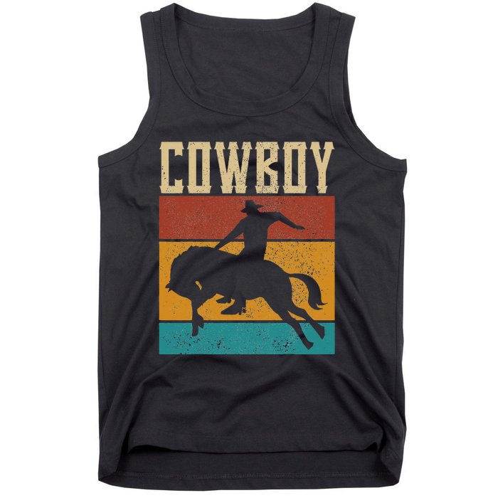 funny Western Outfits Nashville Country Rodeo Cow Tank Top