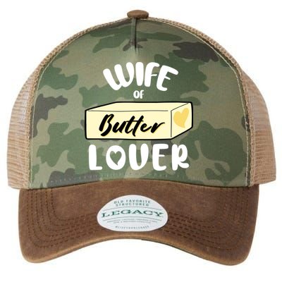 Funny Wife Of Butter Lover Matching Group Legacy Tie Dye Trucker Hat