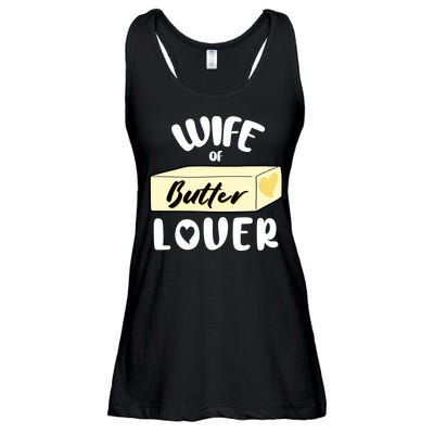 Funny Wife Of Butter Lover Matching Group Ladies Essential Flowy Tank