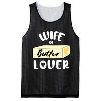 Funny Wife Of Butter Lover Matching Group Mesh Reversible Basketball Jersey Tank
