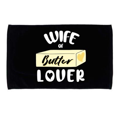 Funny Wife Of Butter Lover Matching Group Microfiber Hand Towel