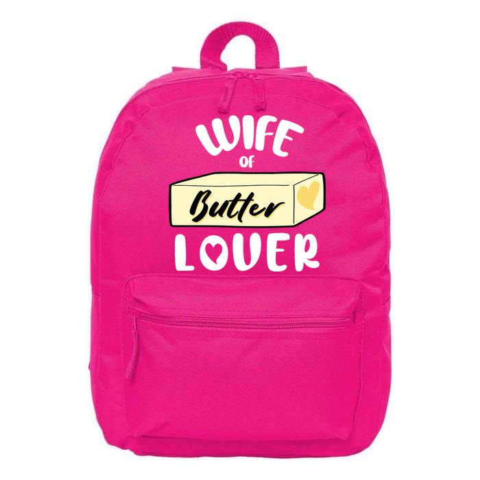 Funny Wife Of Butter Lover Matching Group 16 in Basic Backpack