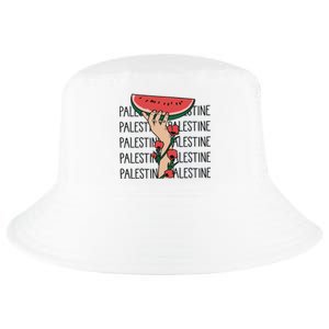 Floral Watermelon Palestine Watermelon Cool Comfort Performance Bucket Hat