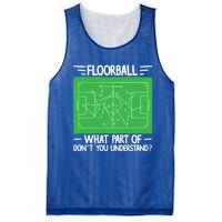 Floorball What Part Of DonT Understand Hockey Unihockey Gift Mesh Reversible Basketball Jersey Tank