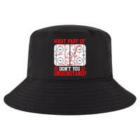 Funny What Part Of Hockey Dont You Understand Hockey Player Cool Comfort Performance Bucket Hat