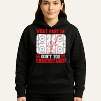Funny What Part Of Hockey Dont You Understand Hockey Player Hoodie