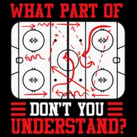Funny What Part Of Hockey Dont You Understand Hockey Player Button