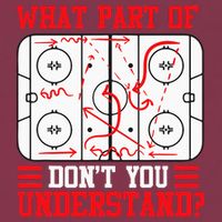 Funny What Part Of Hockey Dont You Understand Hockey Player 16oz Travel Tumbler