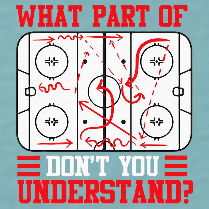 Funny What Part Of Hockey Dont You Understand Hockey Player Sueded Cloud Jersey T-Shirt