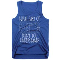 Funny What Part Of Hockey Dont You Understand Hockey Player Gift Tank Top