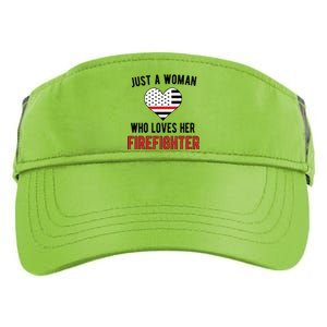 Firefighter Wife Proud Fire Wife Gift Adult Drive Performance Visor