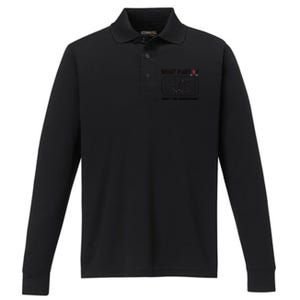 Funny What Part Of Hockey DonT You Understand Hockey Player Gift Performance Long Sleeve Polo