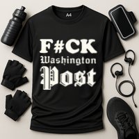 Fuck Washington Post Cooling Performance Crew T-Shirt