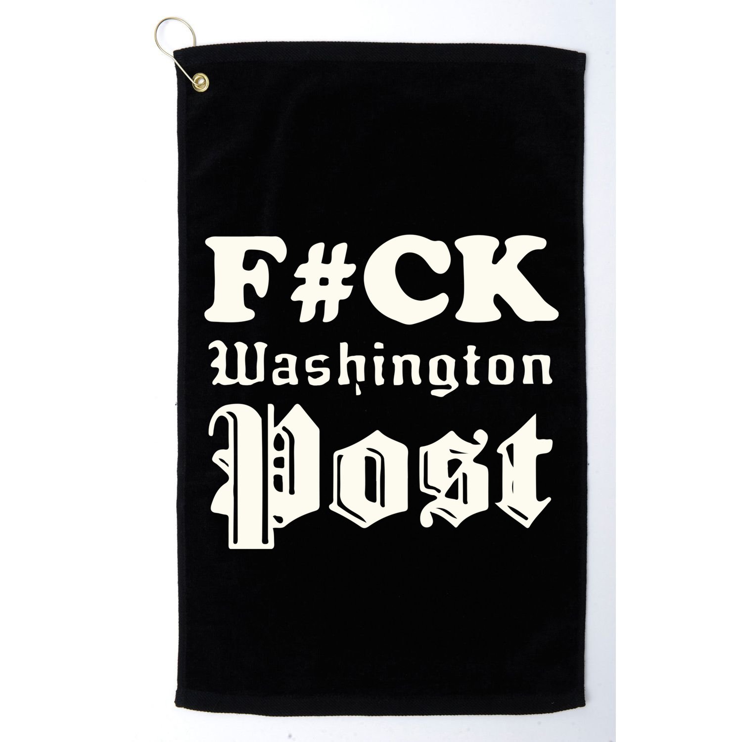 Fuck Washington Post Golf Towel