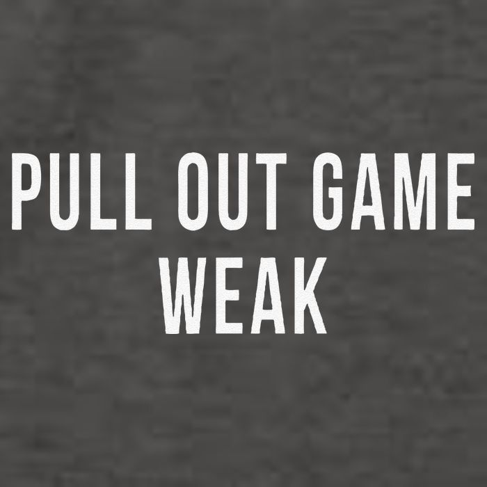 Funny Weak Pullout Game Pull Out New Dad Father Fathers Day Vector Backpack