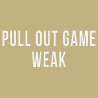 Funny Weak Pullout Game Pull Out New Dad Father Fathers Day Button