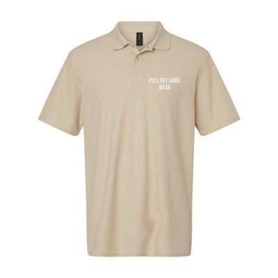 Funny Weak Pullout Game Pull Out New Dad Father Fathers Day Polo