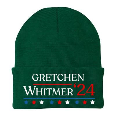 First Woman President Whitmer 2024 Gretchen Whitmer 47 Vote Knit Cap Winter Beanie