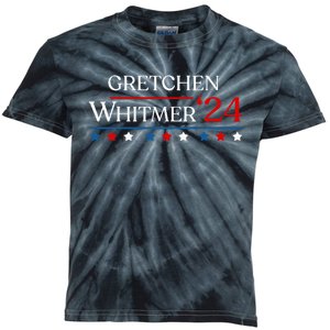 First Woman President Whitmer 2024 Gretchen Whitmer 47 Vote Kids Tie-Dye T-Shirt