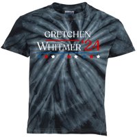 First Woman President Whitmer 2024 Gretchen Whitmer 47 Vote Kids Tie-Dye T-Shirt