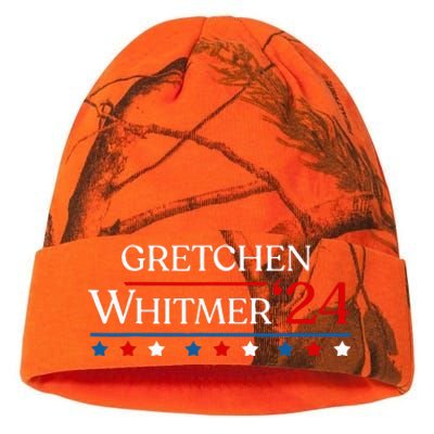 First Woman President Whitmer 2024 Gretchen Whitmer 47 Vote Kati Licensed 12" Camo Beanie