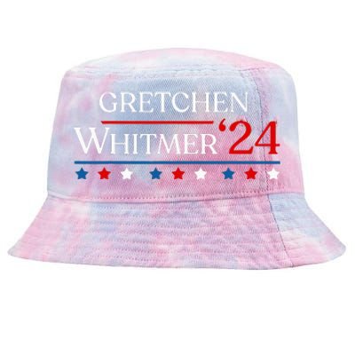 First Woman President Whitmer 2024 Gretchen Whitmer 47 Vote Tie-Dyed Bucket Hat