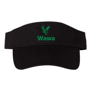 Funny Wawa_eagle Philadelphia Football Fan Valucap Bio-Washed Visor