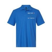 Funny What Part Of Hockey DonT You Understand Hockey Coach Gift Softstyle Adult Sport Polo