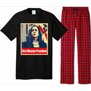 First Woman President Of America Kamala Harris 2024 Pajama Set