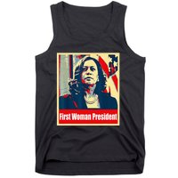 First Woman President Of America Kamala Harris 2024 Tank Top