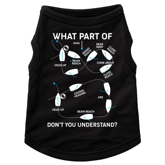 Funny What Part Of Don't You Understand Boating Expert Doggie Tank