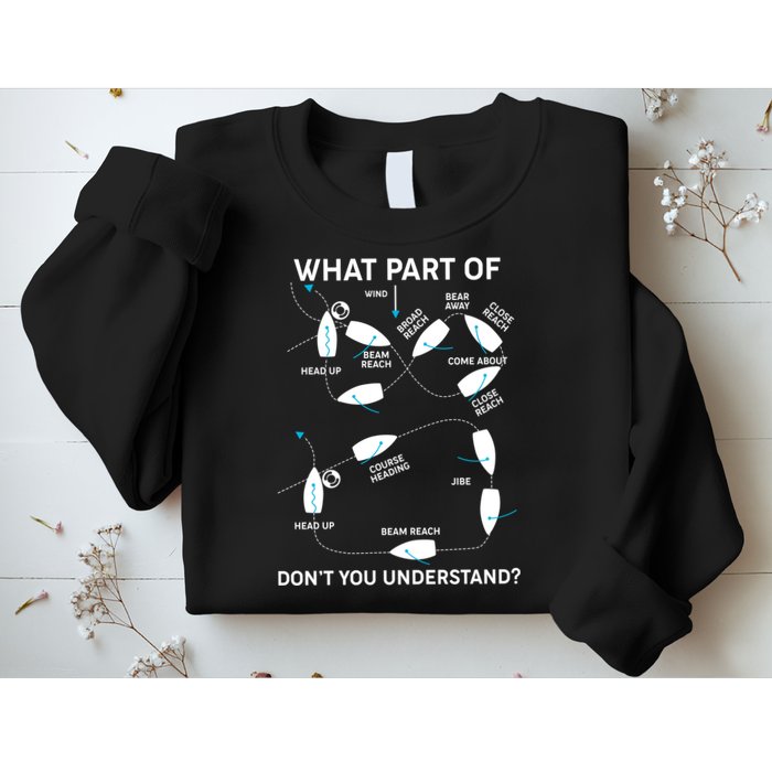 Funny What Part Of Don't You Understand Boating Expert Sweatshirt