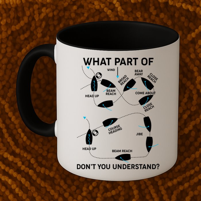 Funny What Part Of Don't You Understand Boating Expert Mug