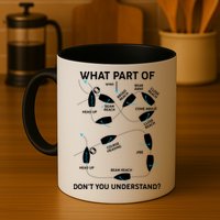 Funny What Part Of Don't You Understand Boating Expert Mug