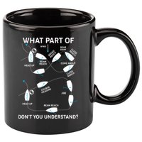 Funny What Part Of Don't You Understand Boating Expert 11oz C Handle Ceramic Mug