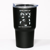 Funny What Part Of Don't You Understand Boating Expert Tumbler