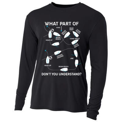 Funny What Part Of Don't You Understand Boating Expert Cooling Performance Long Sleeve Crew