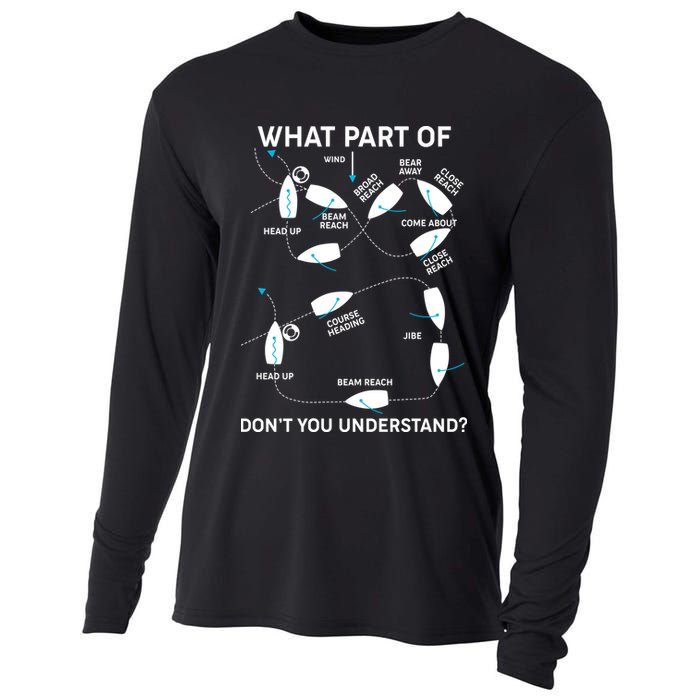 Funny What Part Of Don't You Understand Boating Expert Cooling Performance Long Sleeve Crew
