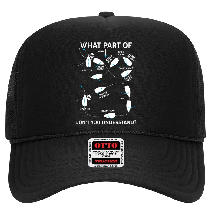 Funny What Part Of Don't You Understand Boating Expert Trucker Hat