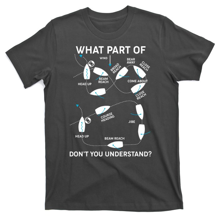 Funny What Part Of Don't You Understand Boating Expert T-Shirt