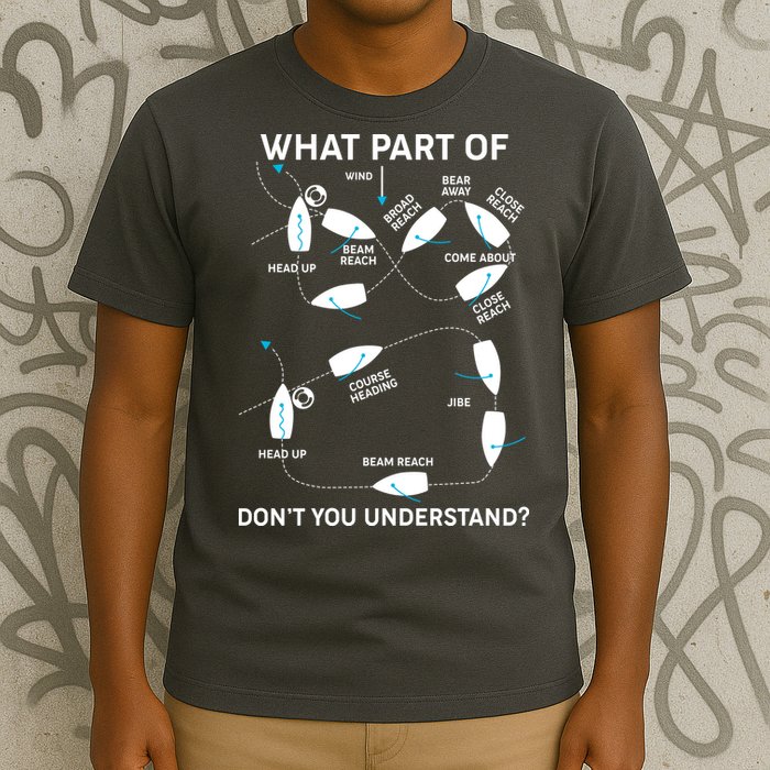 Funny What Part Of Don't You Understand Boating Expert T-Shirt