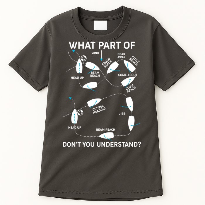 Funny What Part Of Don't You Understand Boating Expert Tall T-Shirt