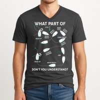Funny What Part Of Don't You Understand Boating Expert V-Neck T-Shirt