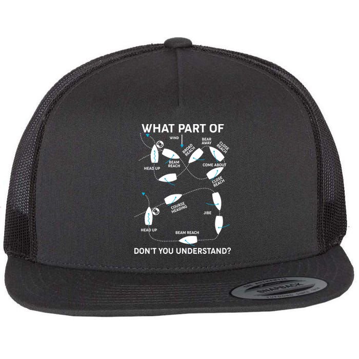 Funny What Part Of Don't You Understand Boating Expert Flatbill Hat