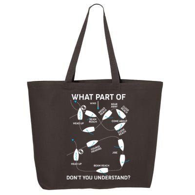 Funny What Part Of Don't You Understand Boating Expert 25L Jumbo Tote