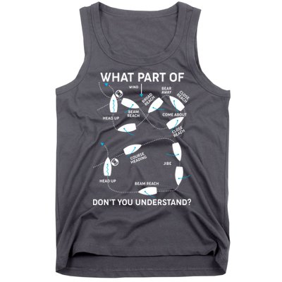 Funny What Part Of Don't You Understand Boating Expert Tank Top